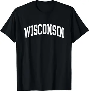 100% Cotton Fashion Garment Wisconsin - Throwback Design - Classic T-Shirt