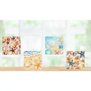 Beach Square Coasters
