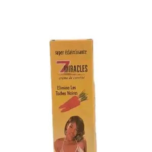 7 Miracles Cream Carrots & Limon for face and body moisturizer skin repair