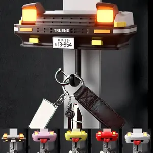 AE86 Car Headlight Design Key Holder, Creative Car Headlight Key Holder, Wall Mounted Home Key Hook, Room Wall Decoration, Wall Hooks, Enthusiasts Gift, Shelves