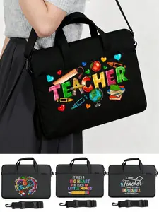 Laptop Bag with Small Pocket, Waterproof Fabric, Easy to Clean, Fashionable Simple Design, Fits Laptops or Tablets, Laptop Work Bag