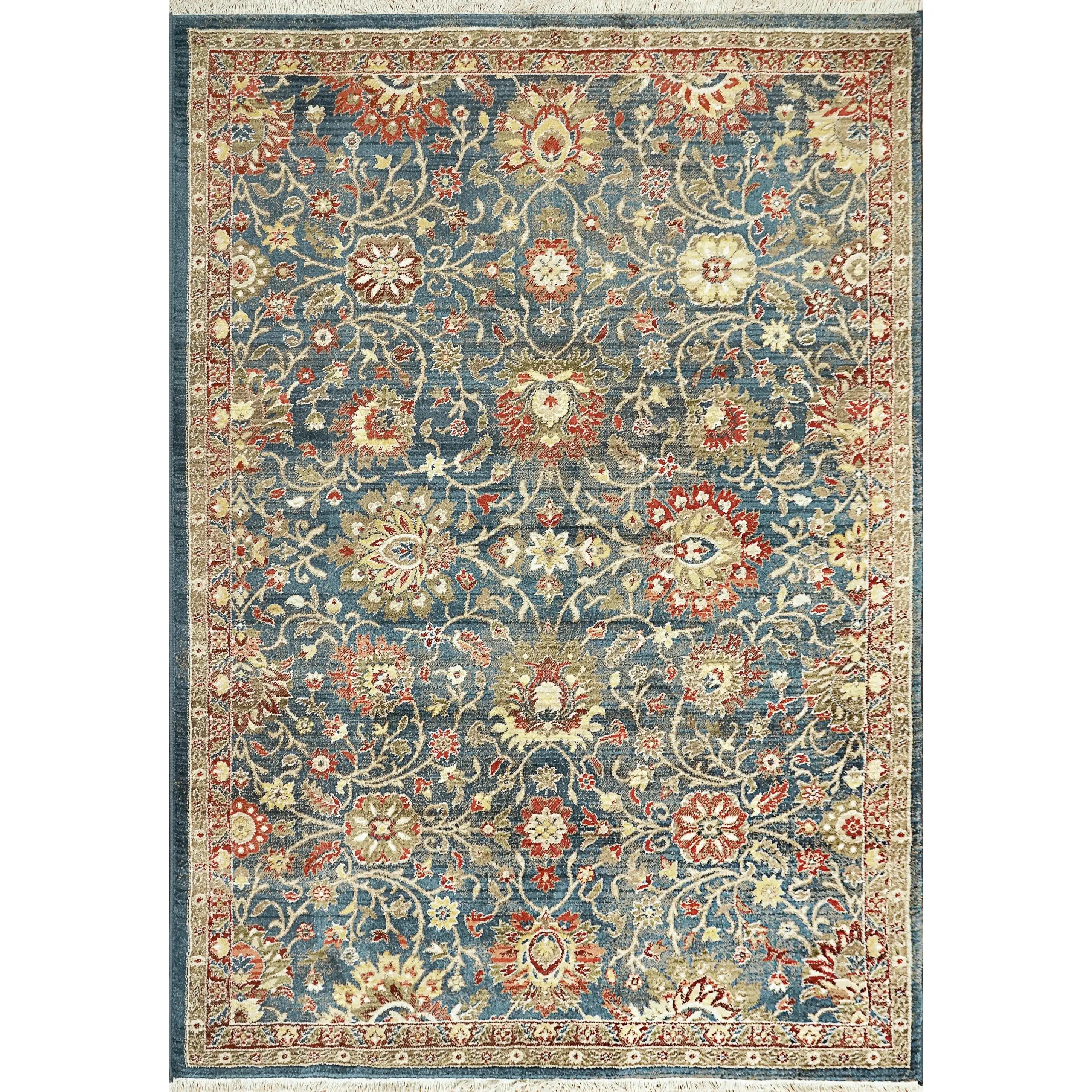 Dynamic Rugs Juno 6883 Navy Transitional Machine-Made Rug