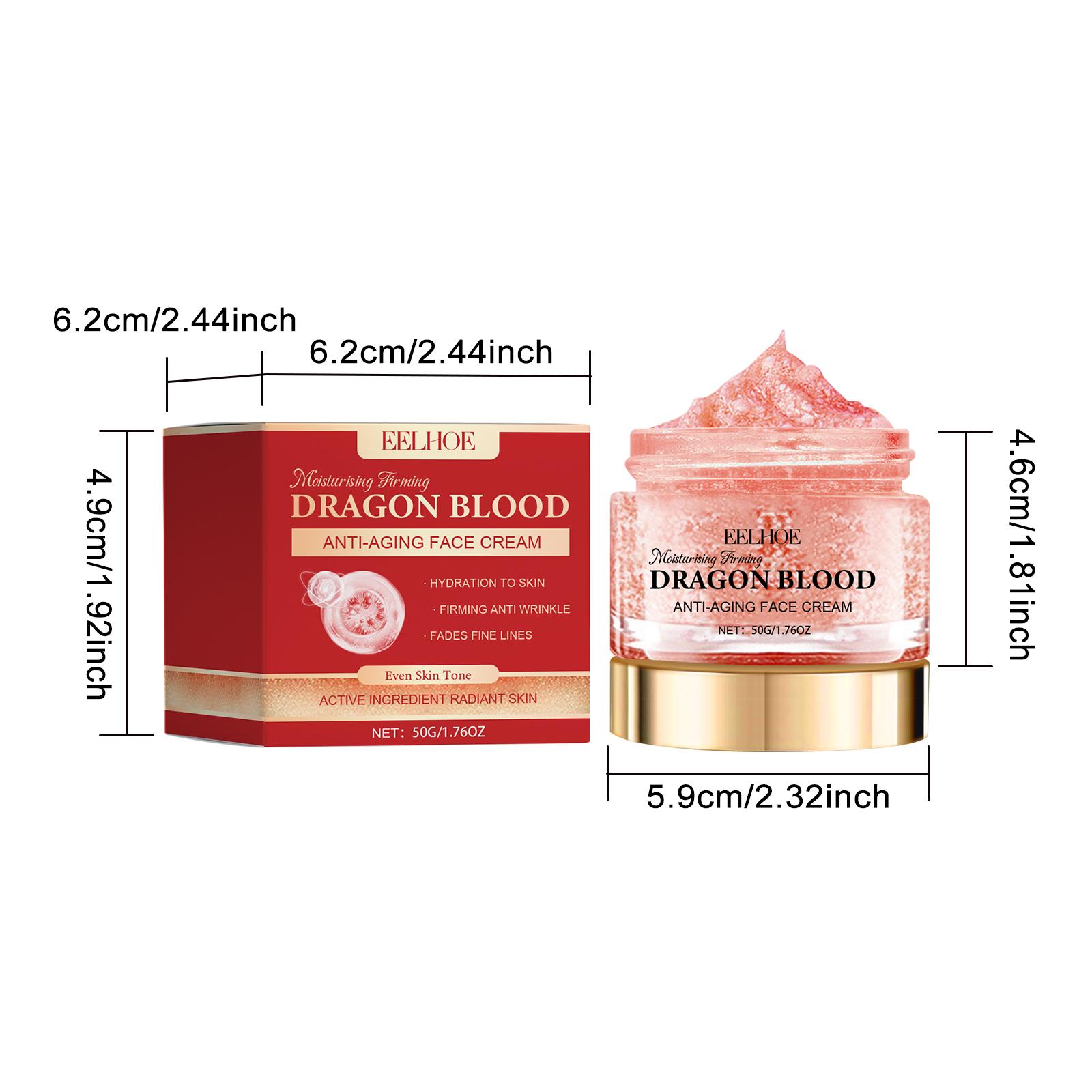 Fade Fine Lines & Firm Skin – Dragon Blood Anti-Aging Face Cream 50g – Deep Hydration, Brightening & Even Tone – Active Ingredient for Radiant, Youthful Glow – Daily Moisturizer for All Skin Types Fade Fine Lines & Firm Skin – Dragon Blood Anti-Aging Face Cream 50g – Deep Hydration, Brightening & Even Tone – Active Ingredient for Radiant, Youthful Glow – Daily Moisturizer for All Skin Types