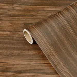 Wood Grain Pattern Peel and Stick Wallpaper, PVC Waterproof Self-Adhesive, Home Living Room Furniture Renovation Films, Vinyl Wall Stickers, Peel And Stick Wallpaper Designs