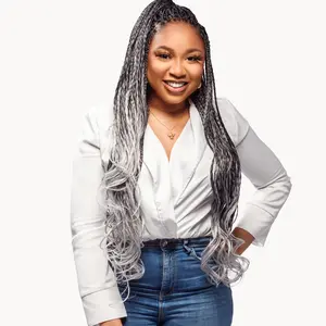 French Curls Braiding Hair Extensions for Women 22 inches 150g - Soft and Lush Wavy Hair