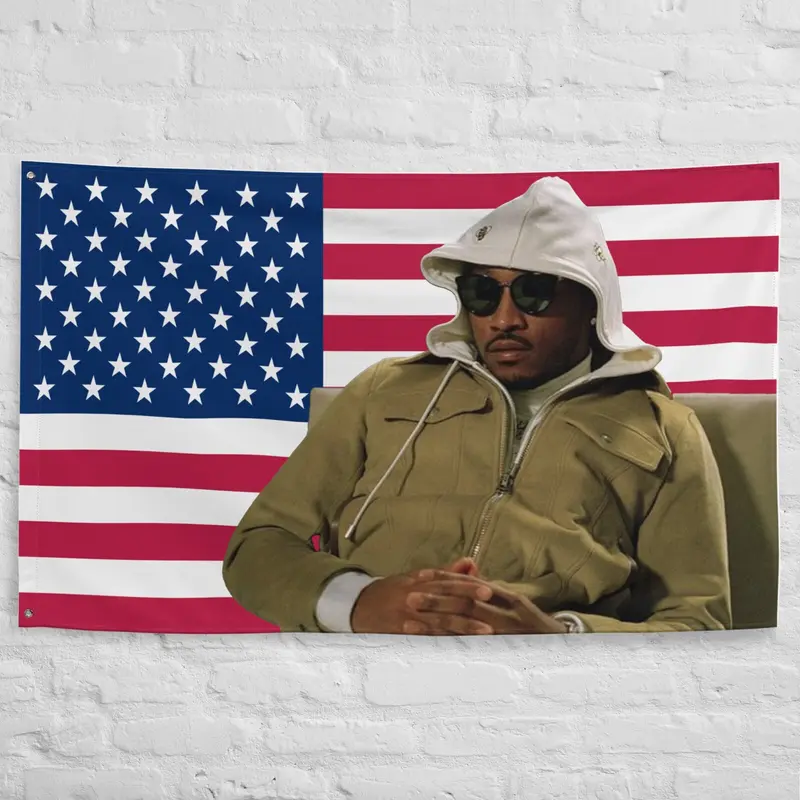 Future Rapper Hip Hop Memorabilia Decor Tapestry - 40in x 60in Design for Bedroom Home Decor