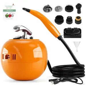 Portable Steam Cleaner 2500W High Power, Fast Heat Up Handheld Steam Cleaner with Large Water Tank, Adjustable Handle & Multiple Attachments for Home, Car, Tile Grout, Sofa & Grease Cleaning