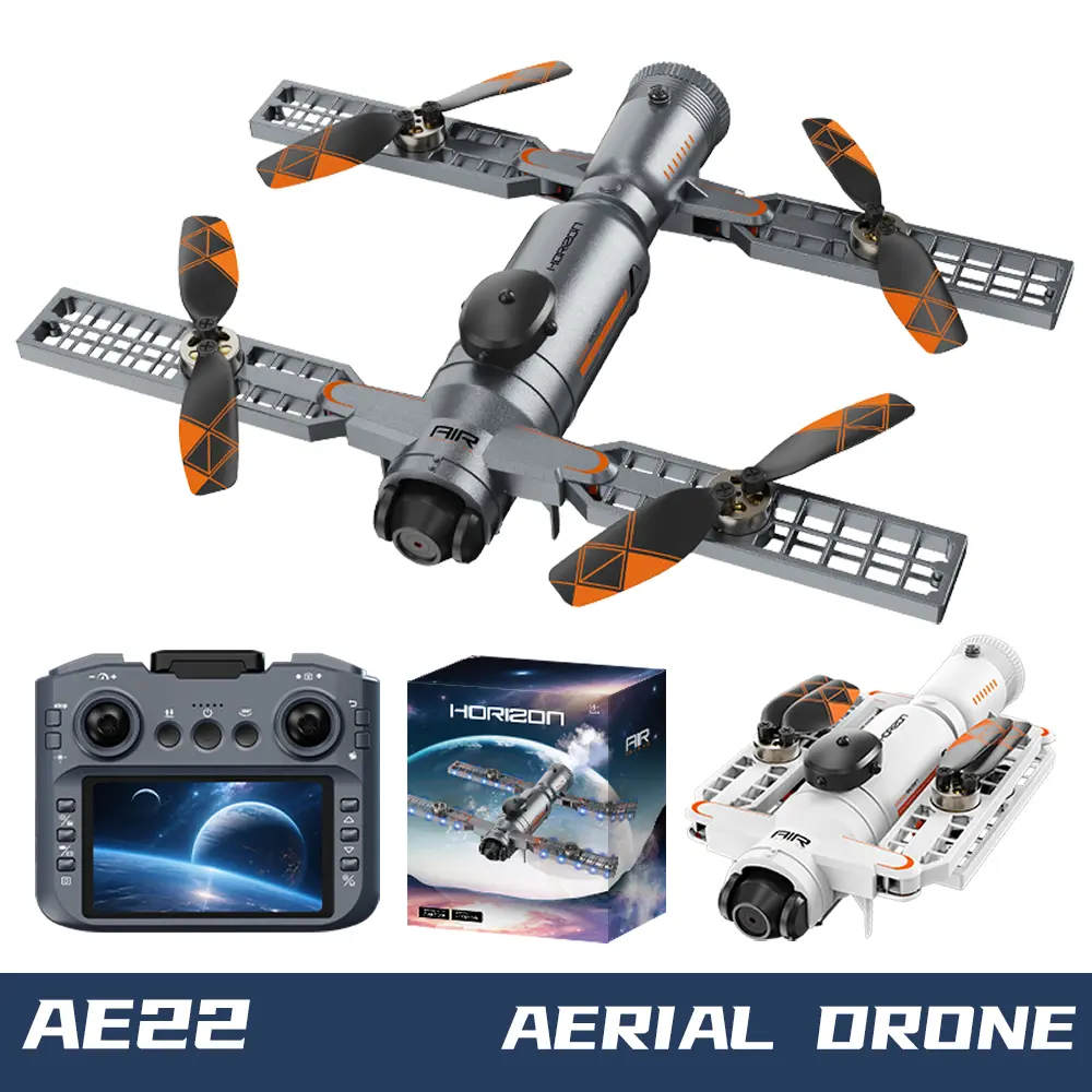 AE22,360° Aerial Stunts & Rolling Flip Drone, Dual HD Cameras with Obstacle Avoidance, Mini Drone Toy for Beginners Over 4 Years Old