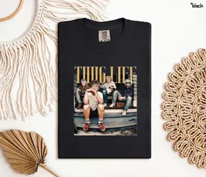 Comfort Colors The Golden Girls Thug Life T-Shirt, Soft Cotton Crewneck Shirt for Men and Women, Gift for Him or Her, Unisex Stylish