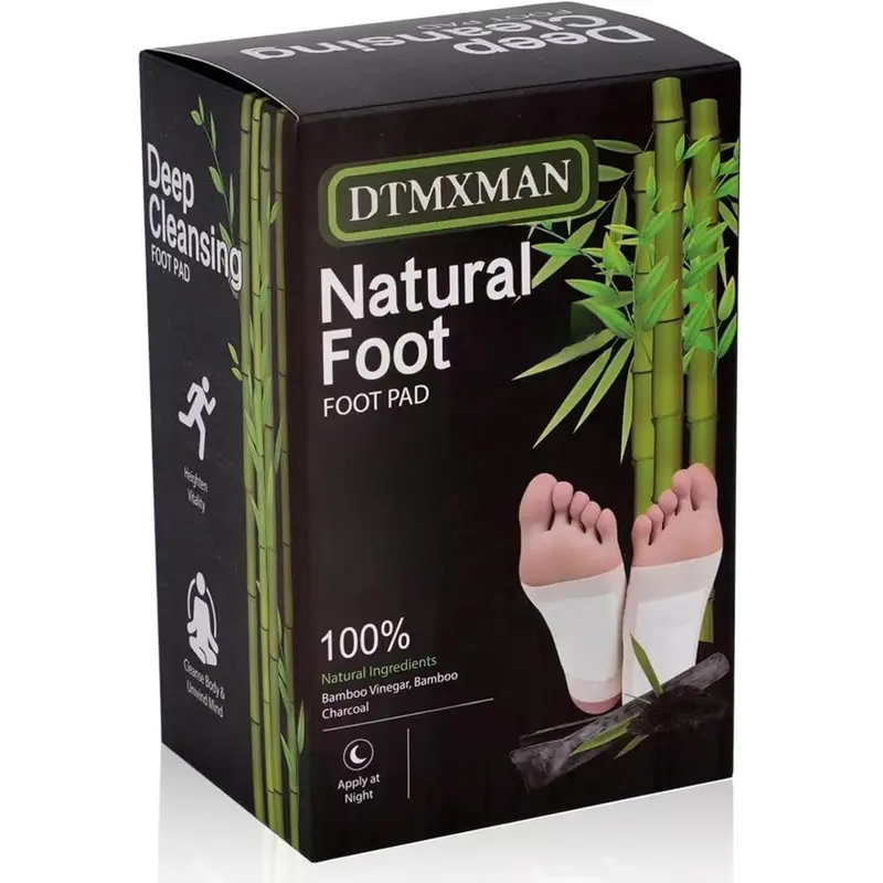 50 Pack Foot Pads, Natural Cleansing, Promoting Sleeping, Suitable for Daily Relaxation Foot Paches | 50 Pads and 50 Adhesive Sheets