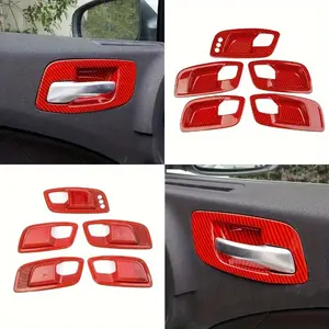 For Dodge 2011-2021/Chrysler 300 2015-2021 Applicable Interior Door Handle Bowl Cover Decoration 5-Piece Set