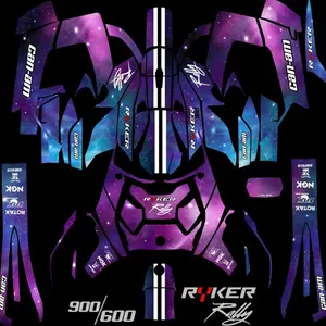Can Am RYKER 600 900 Graphic kit 2018 2019 2020 2026 stickers decals ATV UTV mx