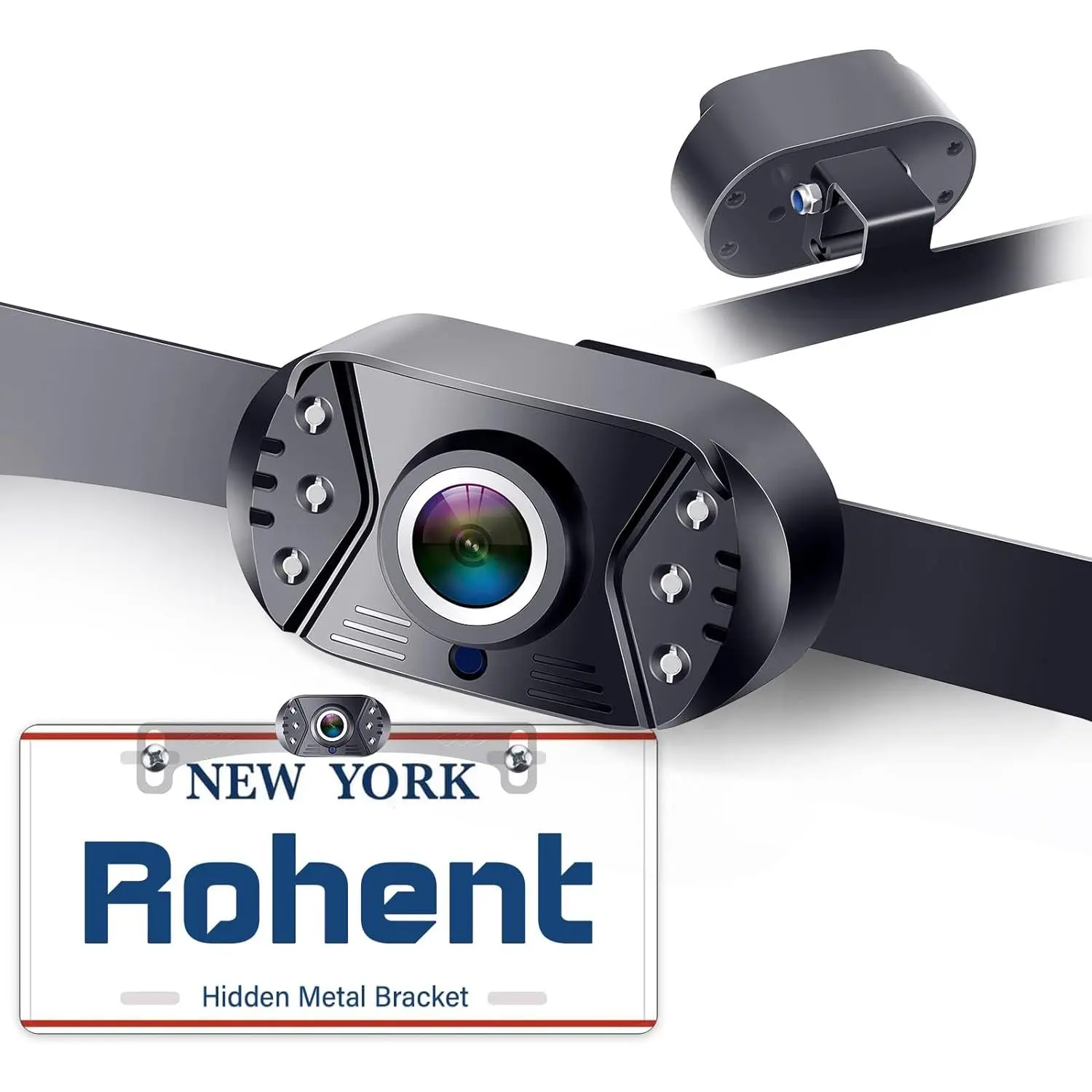 Backup Camera Easy to Install for Car: HD Clear Picture Reverse Camera Night Vision - Wide Angle IP69 Waterproof Rear View Camera for Vans SUVs Sedans Trucks