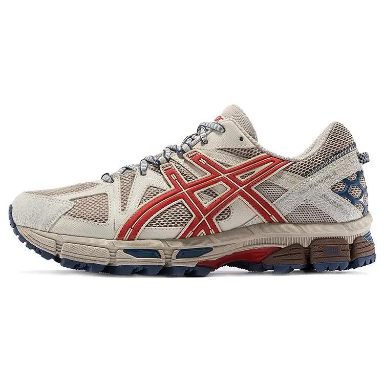 ASICS Gel-Kahana 8 Light Brown Red Versatile Low Top Commuter Running Shoes Men's 1011B109-200