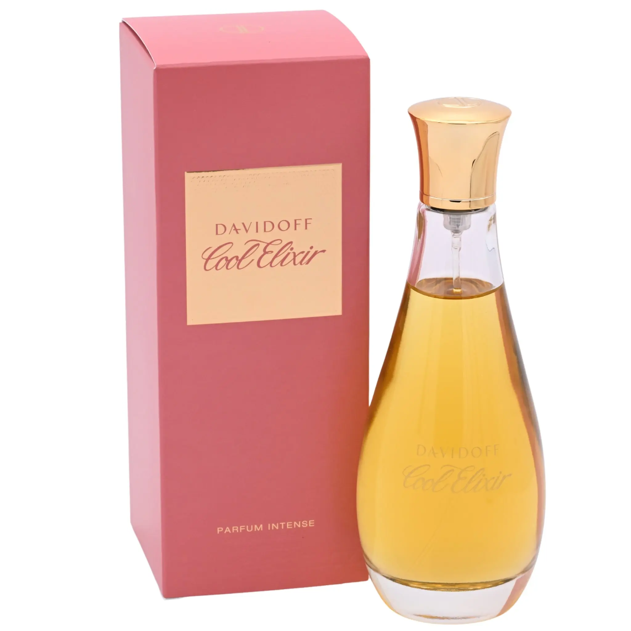 Davidoff Cool Elixir Woman Concentrate Parfum Intense Sprayer, Vanilla Women's Fragrance Atomizer, 3.4 oz (100 ml) Boxed New Retail Packaging, Sprayer Women's Fragrance
