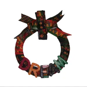 black history wreath