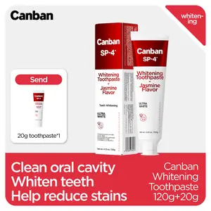 Canban SP-4 Whitening Toothpaste lOral Health Management lRemove bad breath|Probiotic ToothpastelHealthy white teeth