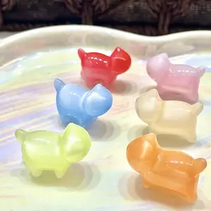 Cat Shape Color Changing UV Reactive Beads 【No Hole】