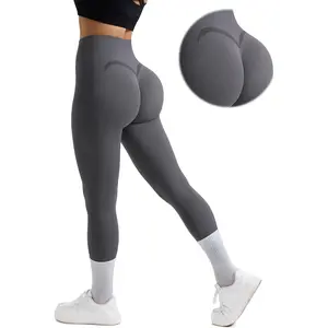 MOOSLOVER Seamless Butt Lifting Workout Leggings for Women High Waist Yoga Pants Compression Contour Tights MOOSLOVER high  quality