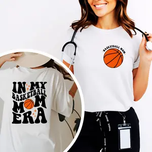 Basketball Mama Shirt, Gift For Basketball Fan Mom, Basketball Game Day Mama Shirt, Sport Mom Crewnecks, Basketball Season Mom Outfit