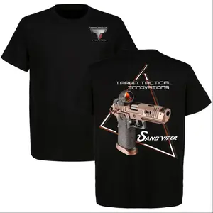 Taran Tactical Sand Viper T-shirt, Elite Competition Shooter Tee, Great Shirt for Gun Enthusiasts, Tactical Style, Full Size, Full Color