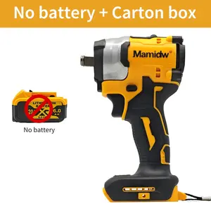 20V Cordless Electric Wrench, 1/2 inch drive wrench and screwdriver. Ideal for removing car tire nuts and daily household repairs, compatible with the DeWALT 20V MAX battery system