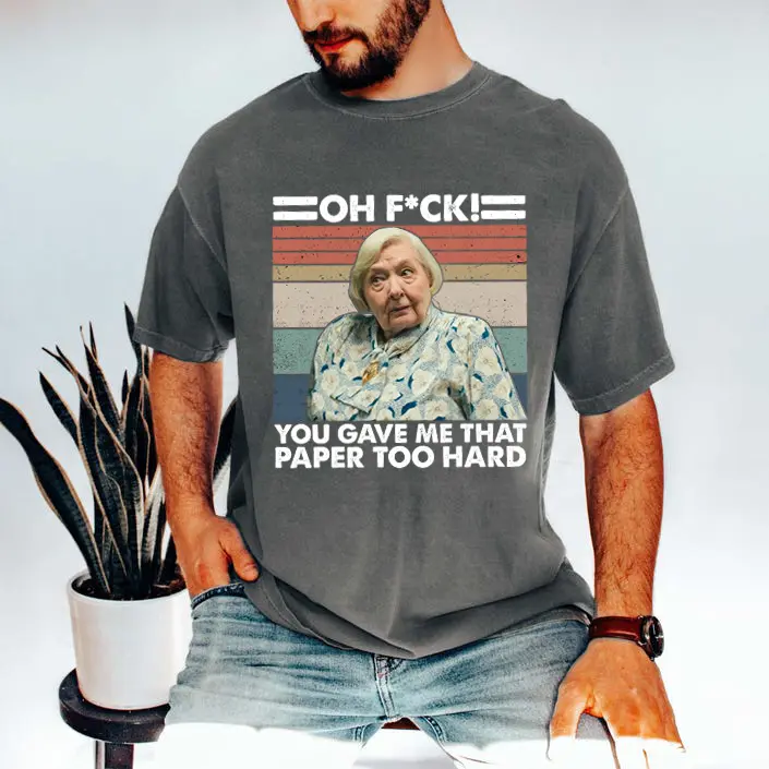 Doris You Gave Me That Paper T-Shirt, Sweatshirt Hoodie, The Chair Company Tee, Tim R0binson  Tv Series Fan Tee, Unisex Graphic Print Tops