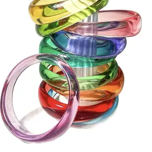 Trendy Bangles - Colorful Glass Bangle Set for Women, Perfect for Everyday Wear, Available in Multiple Colors Elegant