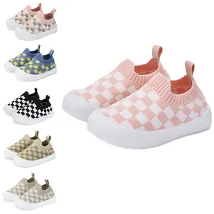 Breathable Non-Slip Mesh Toddler Footwear 6-36M Unisex Flexible Sole Shoes for Boys & Girls Indoor Outdoor Use