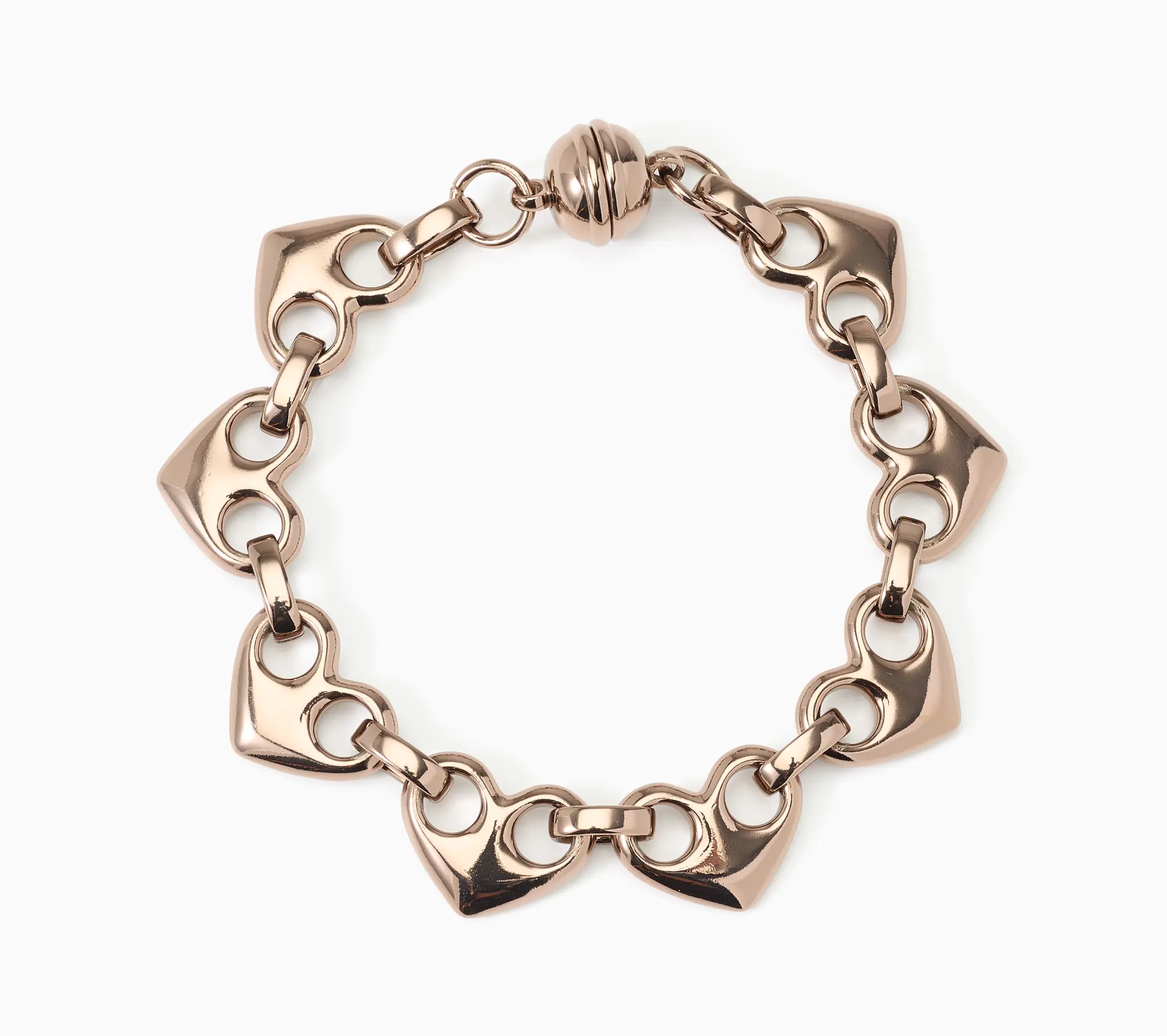 David Markstein Bronze Couture Heart Marine Bracelet