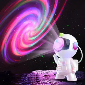 Astronaut Design Projector Galaxy Night Lights, Astronaut Star Projector Lamp, Creative Desk Room Lights for Bedroom, Adjustable LED Ambient Lights for Room Party, LED Lights, Starry Projector, Starry Sky Projector