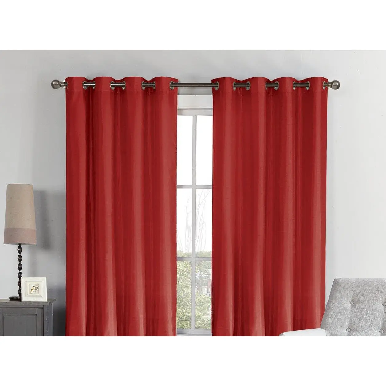 Grommet Panel Red