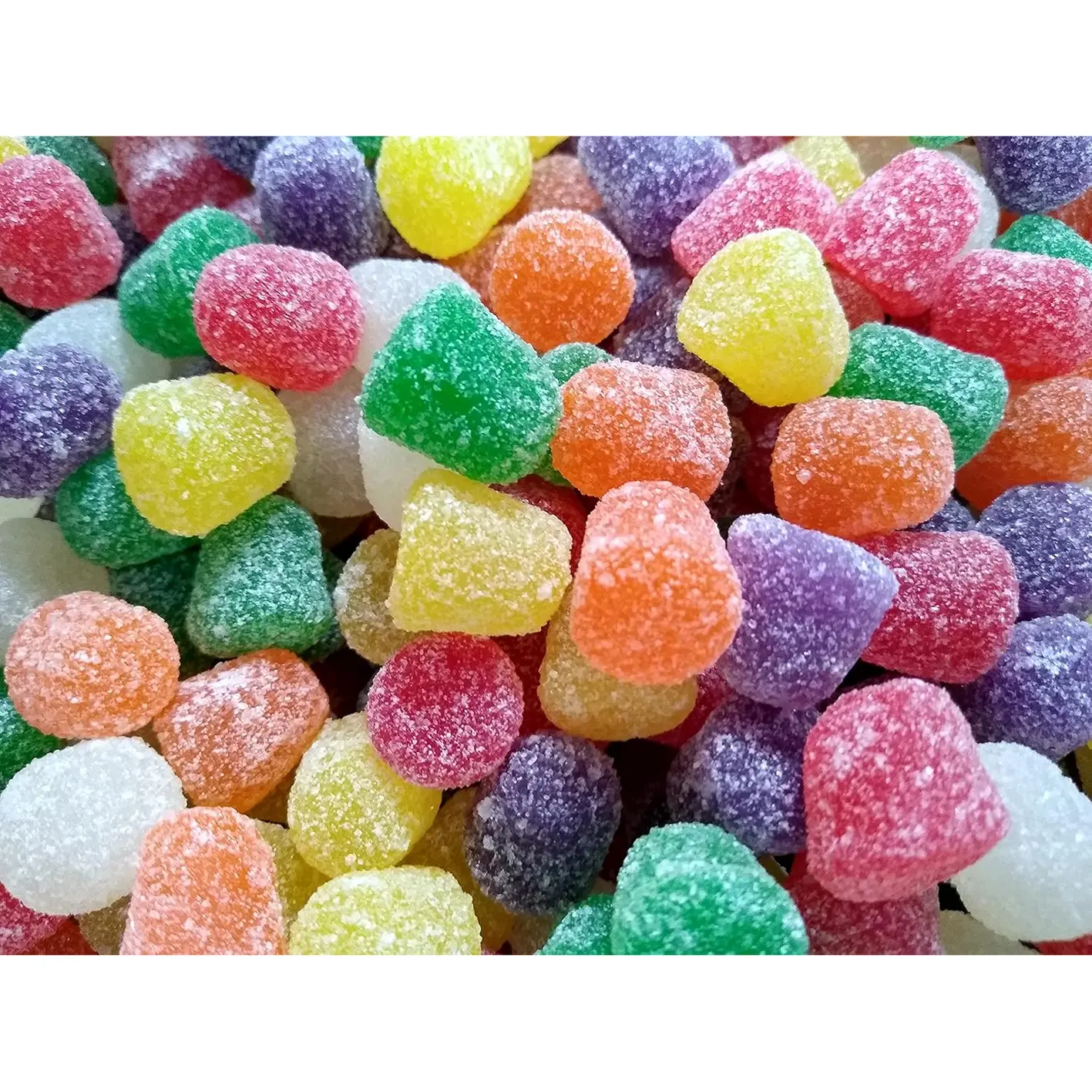 Spice Drops Gumdrops Candy 1 lb \u2013 Old Fashioned Assorted Spice Jellies, Chewy Gumdrops Bulk, Individually Flavored Classic Treat for Baking, Decorating, Holidays & Candy Dishes