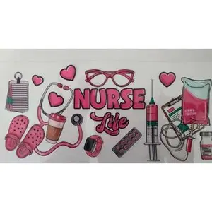 UV DTF  16 oz Cup Wrap Nurse 503