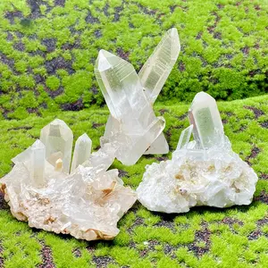 High Quality Clear Quartz Raw Stone Cluster Healing Energy Home Decor Crystal Gemstone