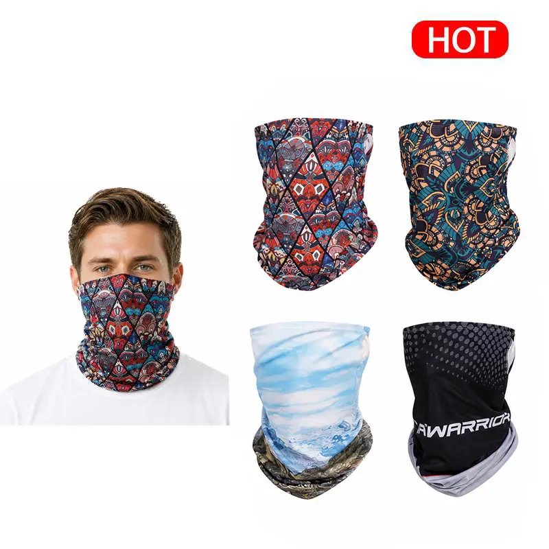 Ice Silk Face Covering with Tassels, 2-Piece Sleek Design Headwear Facemask for Men & Women with Ear Loops, UPF 50+ Veil, Neck Gaiter Masks, Subtle Tassel Details, Protect Face, Neck, Back, 2-Pieces, Cycling, Full Uv Block, Unisex, Elastic Ear Loops, Brea
