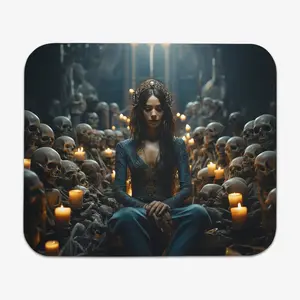 Skull Priestess Mousepad