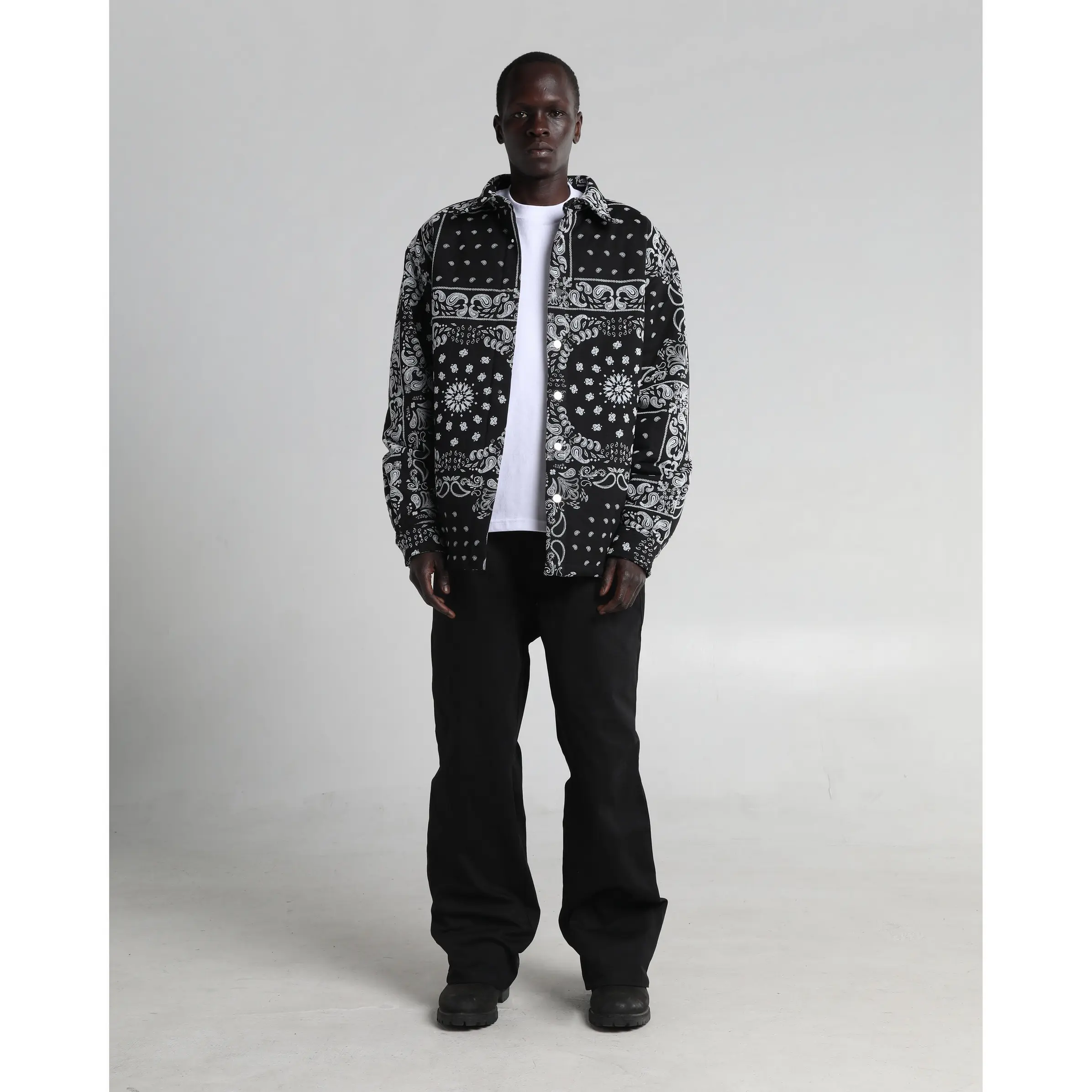 Paisley Flocked Jacket