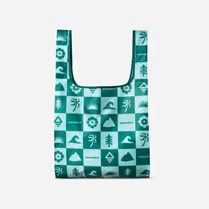 Pocket Tote: Icon Teal Ocean