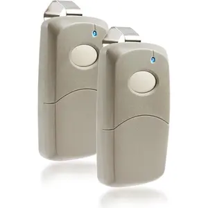 2X  2-Button   Door Opener Remote Gate Control Code Dip   Visor Clip Transmitter for MCS Multicode Linear (MCS412001)