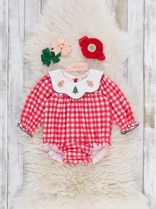 Gingerbread Dance Gingham Bubble