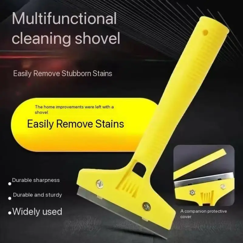 Multi-Scene Surface Cleaning Scraper, Glass & Wall Cleaner Tool, Versatile Household Bathroom Cleaning Accessory, Tough Scraper