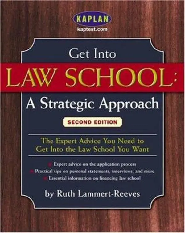 USED-Get Into Law School: A Strategic Approach by Kaplan (Paperback)
