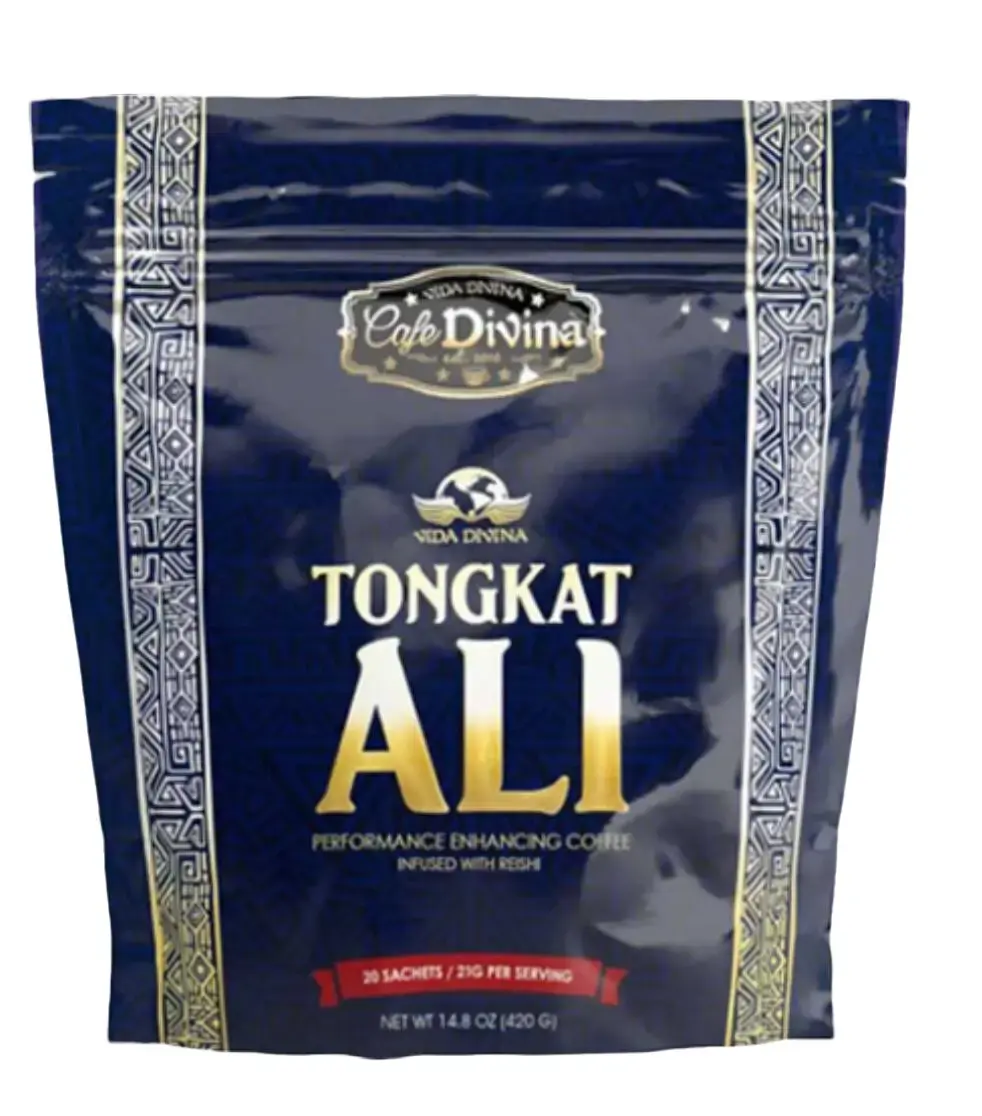 Vida Divina Tongkat Ali - suplemento Herbal Natural para el Bienestar Diario Latte