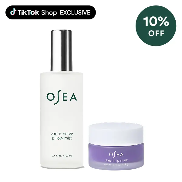 OSEA Night-Time Essentials | Vagus Nerve Pillow Mist & Dream Lip Mask