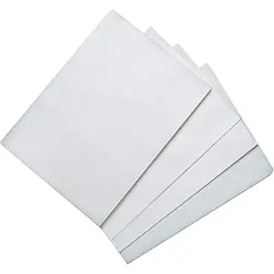Edible Rice and Wafer Paper 8.5 x 11 Inch for Cakes, 100 Pack White Cake Frosting Sheets