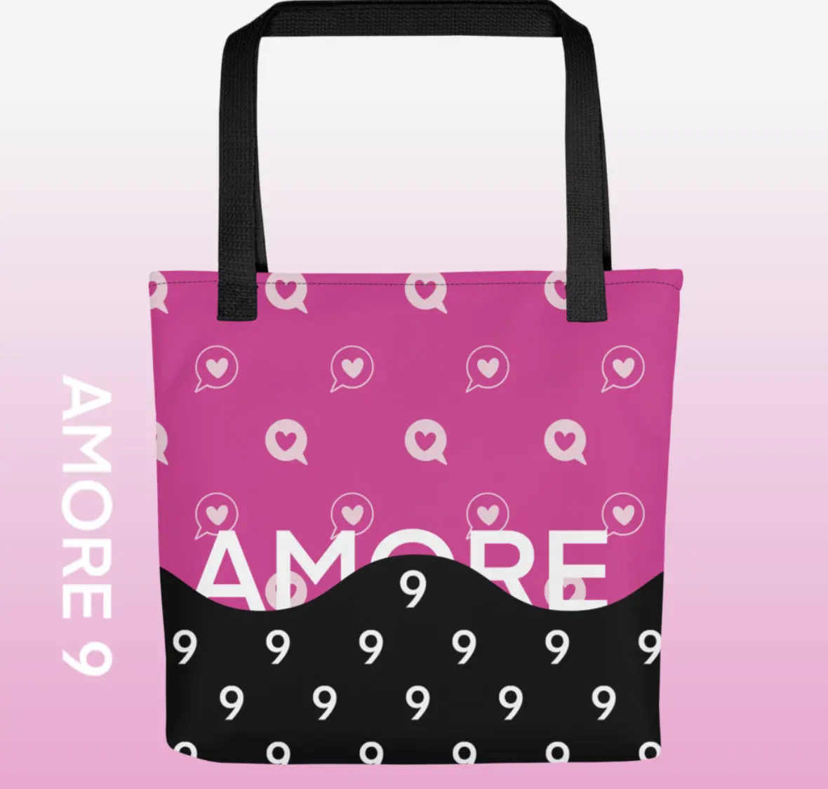 Amore 9 Tote Bag