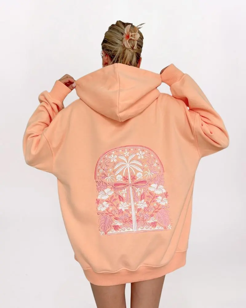 TROPICAL PALM HOODIE