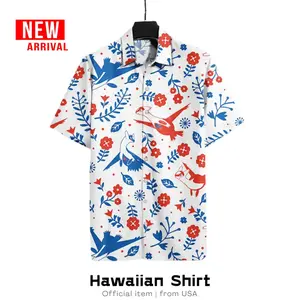 Hawaiian Shirt featuring Latias and Latios – White Aloha Style, Perfect for Hawaii Vacations, Anime Summer Outfits, and 2025 Gifts