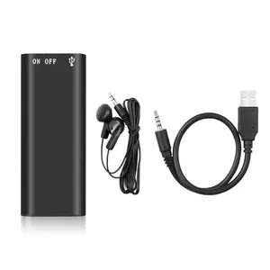 High Quality 3-in-1 Mp3 Player Professional Voice Digital Audio Mini Voice Recorder 192Kbps Recording WAV for Study Meeting Use